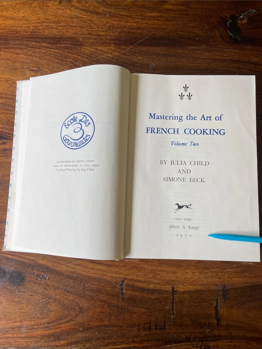Mastering the Art of French Cooking Volume 2 Julia Child & Simone Beck Vintage